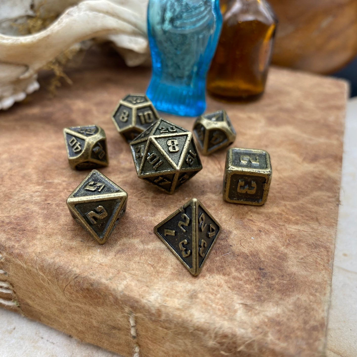 Brass frame edge Miniature rpg set