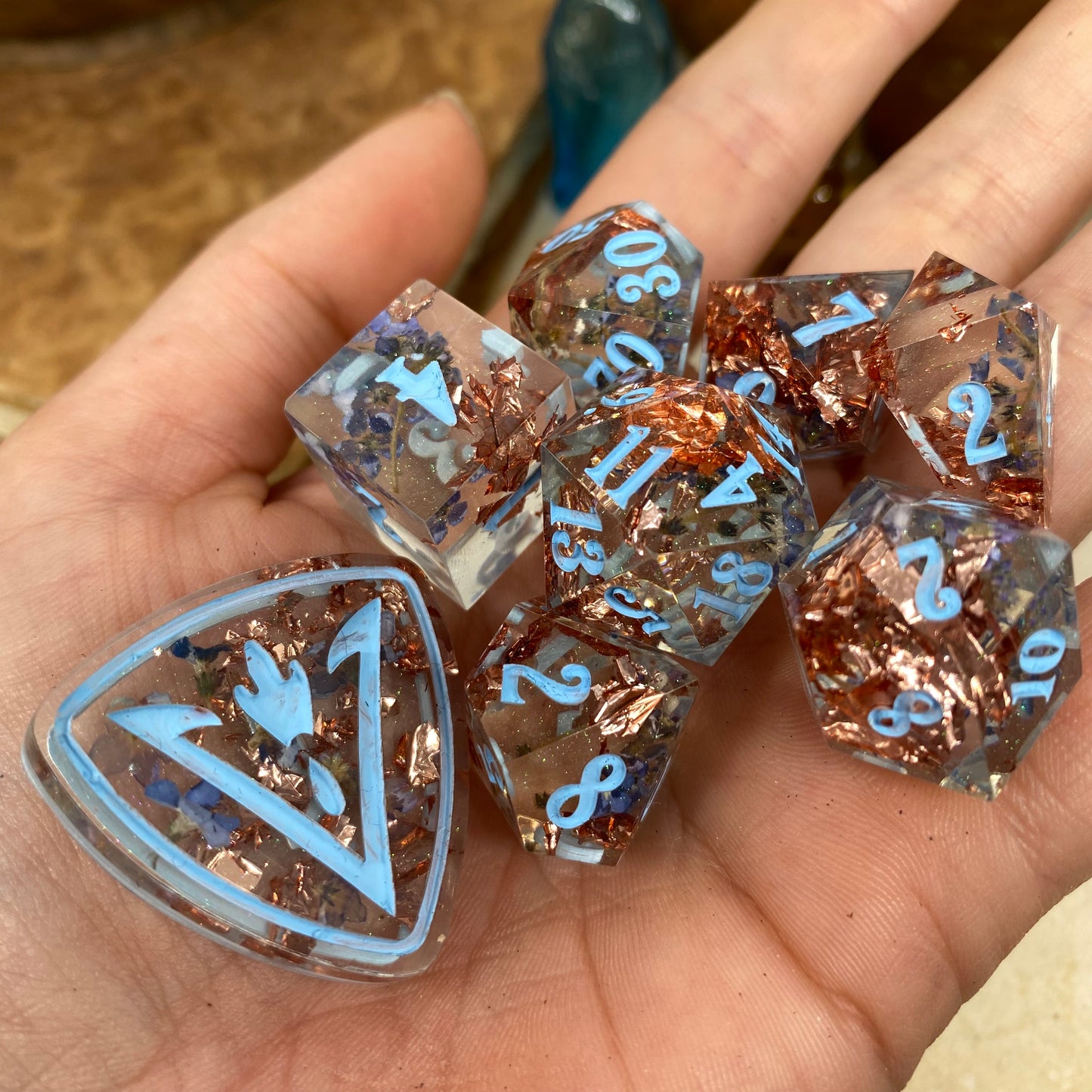 Forget-me-not 8 Piece Set