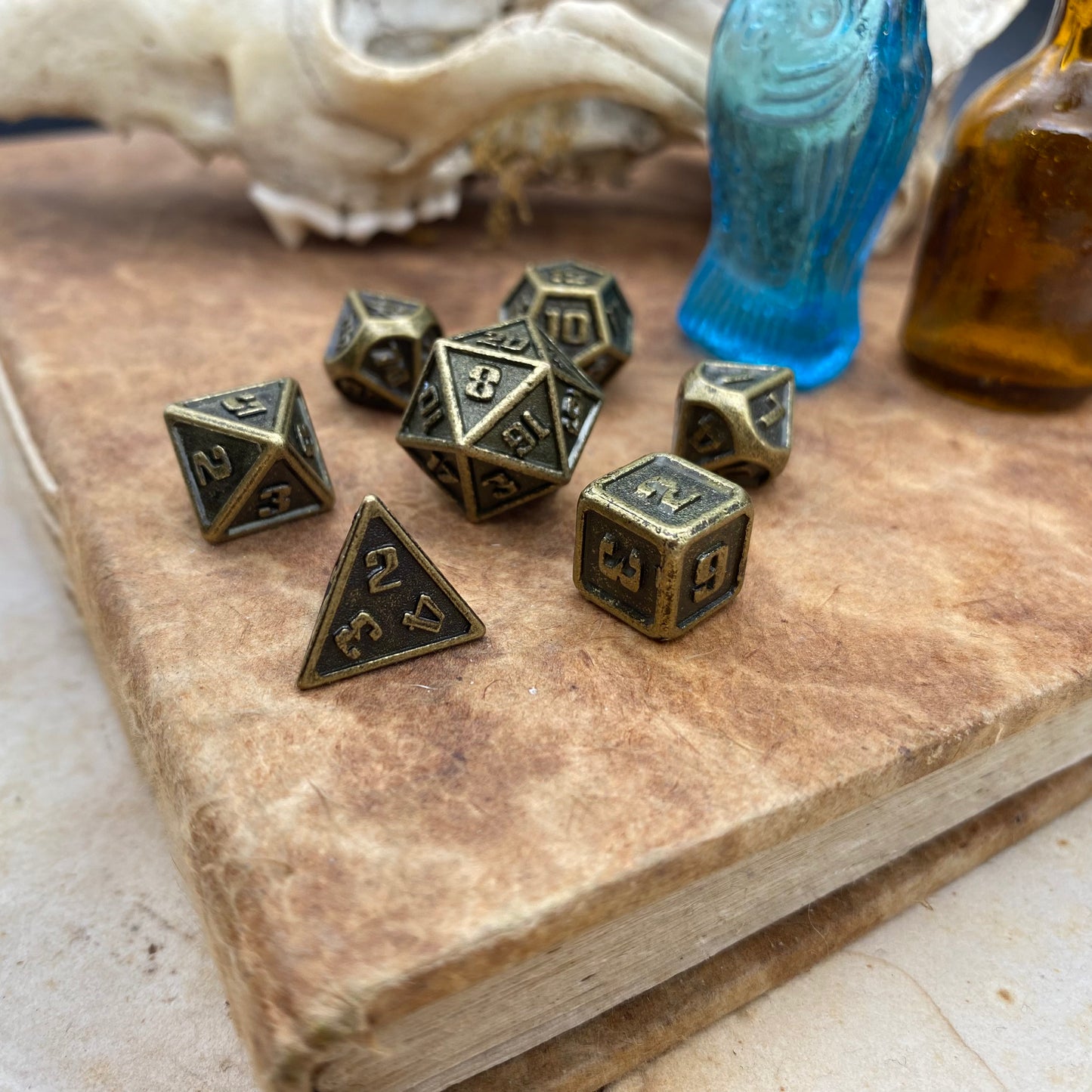 Brass frame edge Miniature rpg set