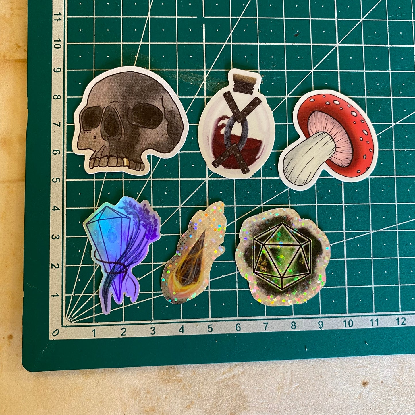 Dice Explorer Sticker Pack