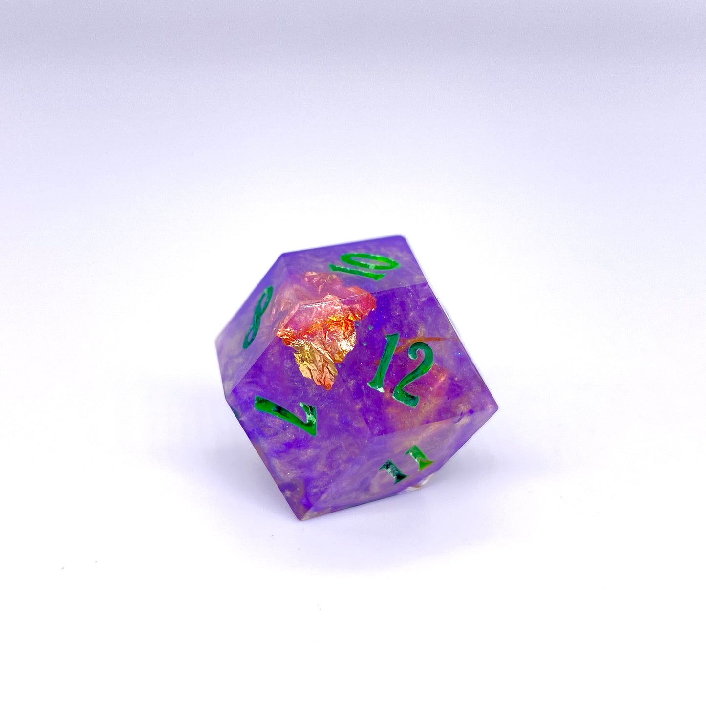 Lilac and Gold Scales 8 Piece Set (Alt Shapes)