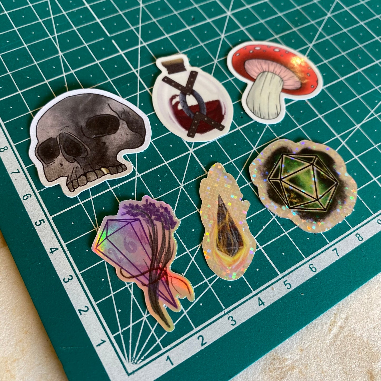 Dice Explorer Sticker Pack