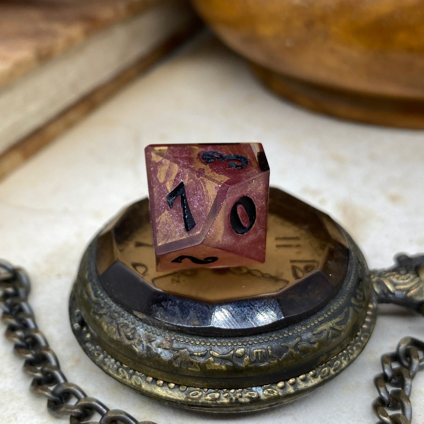 Rose gold marble 7 Piece Set