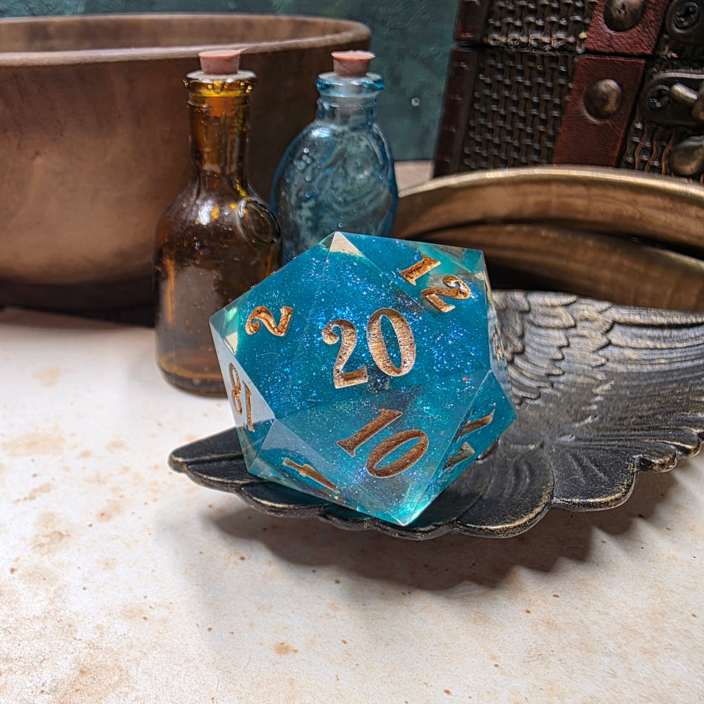 Ocean Spirit 30mm Chonk D20