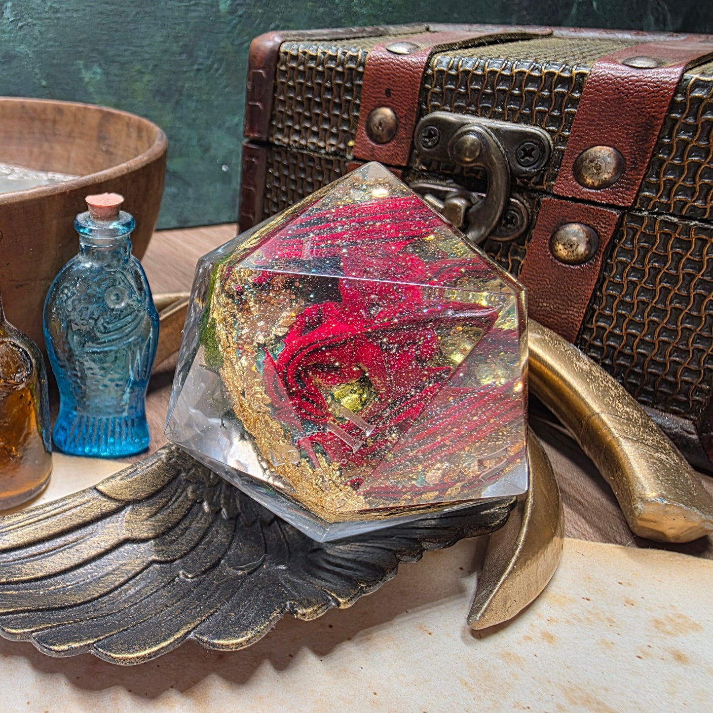The Lonely Mountain (Smaug): Goliath D20 50mm
