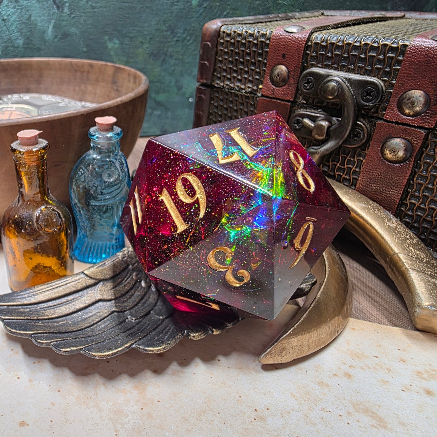 Red Firecracker: Goliath D20 50mm