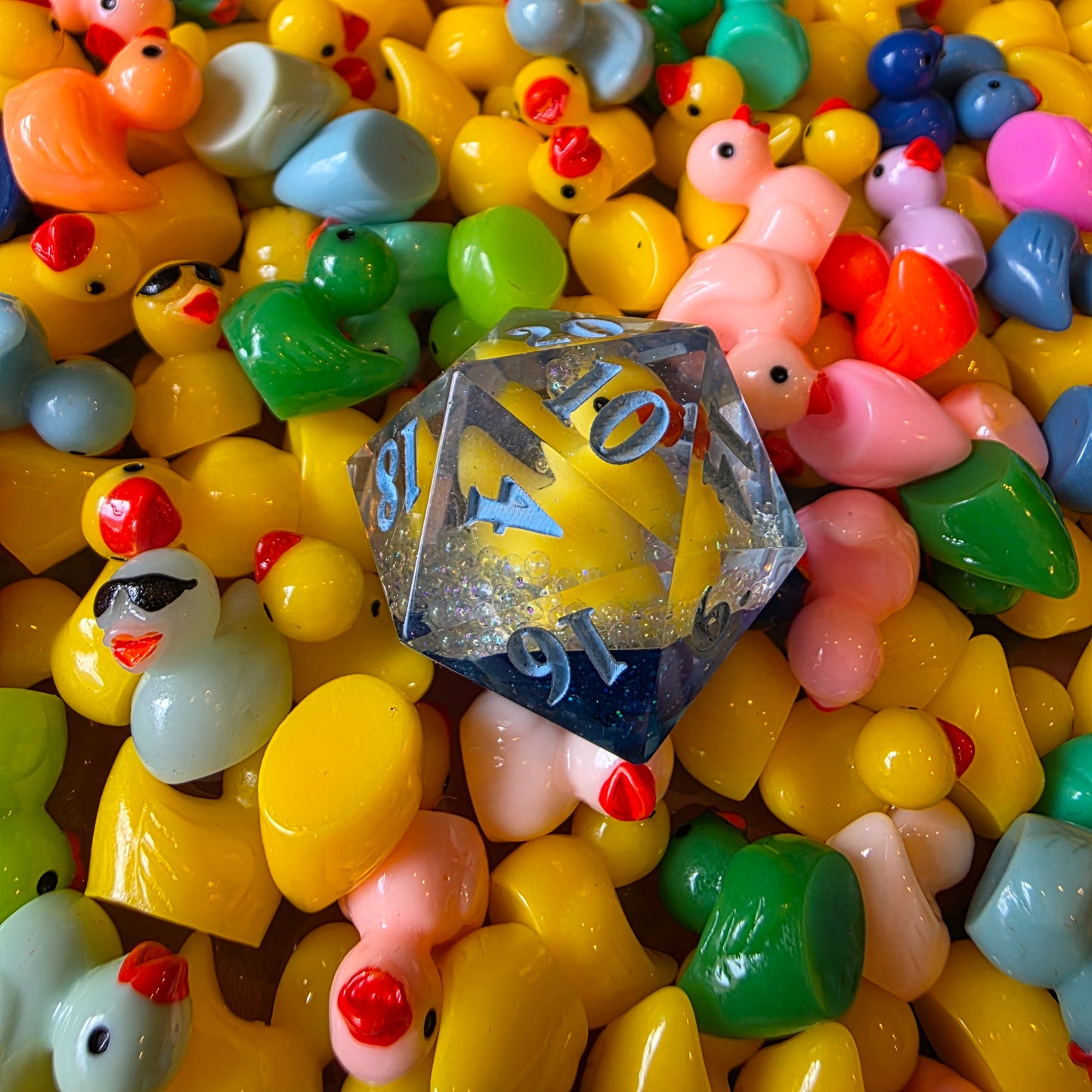 Bath Time Duck 30mm Chonk D20: Choose your Duck