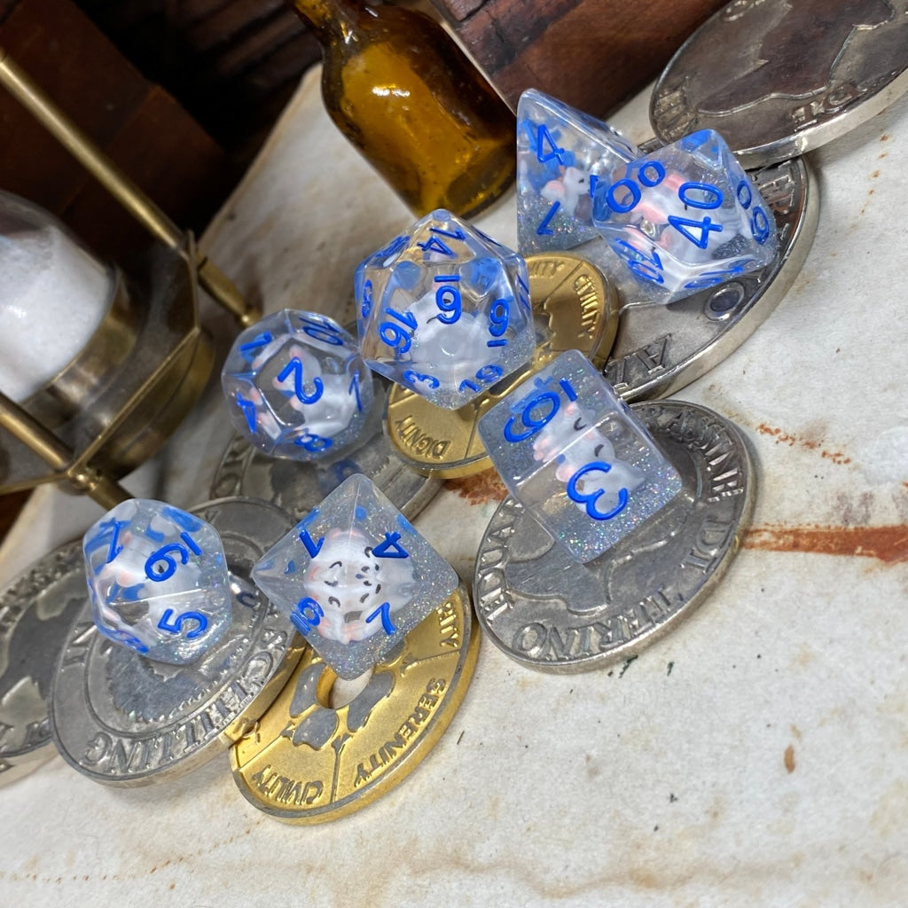 Arctic Fox Standard Dice
