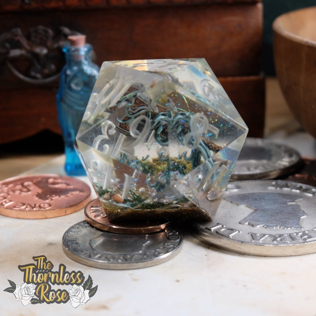 Chosen Weapon- Axe: Goliath D20 (50Mm) Handmade Dice