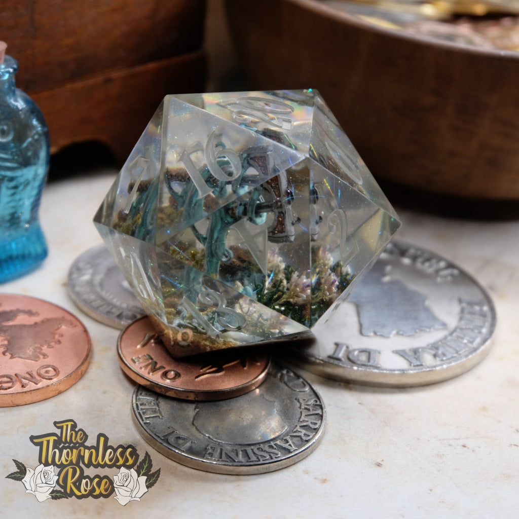 Chosen Weapon- Axe: Goliath D20 (50Mm) Handmade Dice