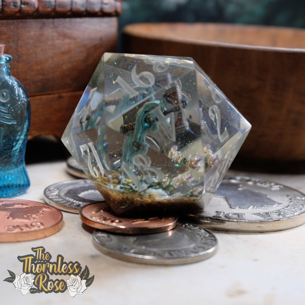 Chosen Weapon- Axe: Goliath D20 (50Mm) Handmade Dice