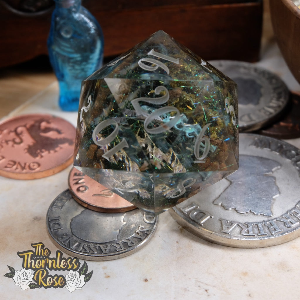 Chosen Weapon- Axe: Goliath D20 (50Mm) Handmade Dice