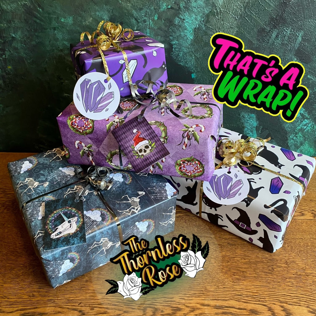 Crystals Candles And Cauldrons - Wrapping Paper