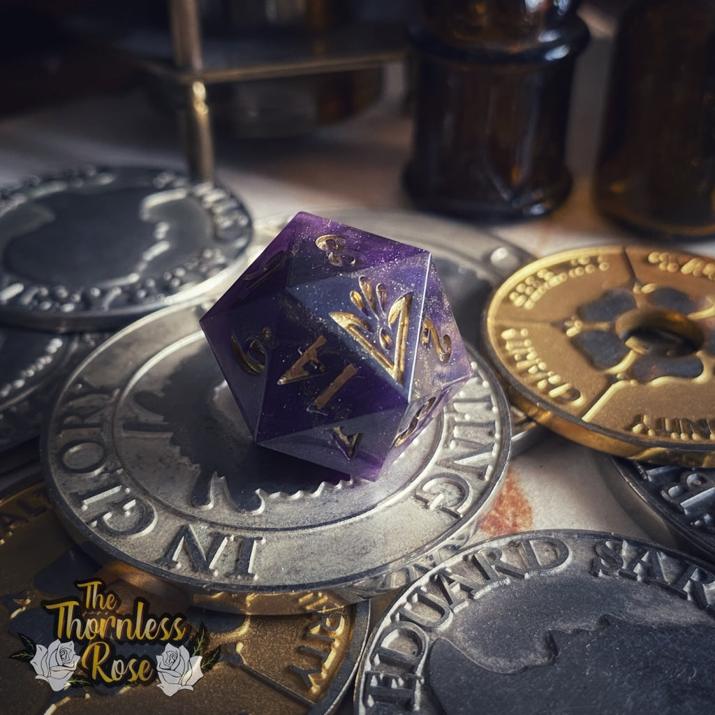 Empire Of Stars 8 Piece Set Handmade Dice