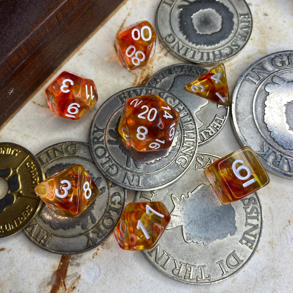 Flame Touch Standard Dice