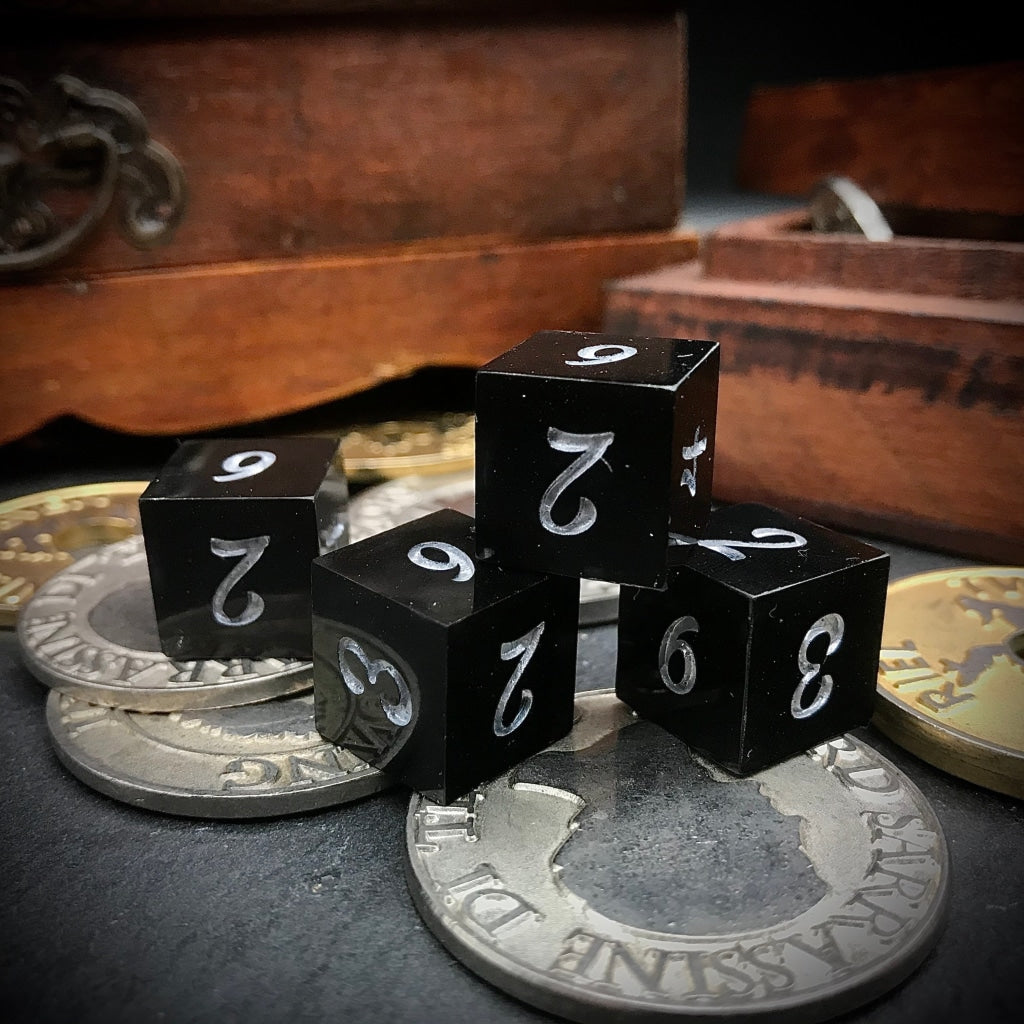 Gothic Dream D6 Handmade Dice