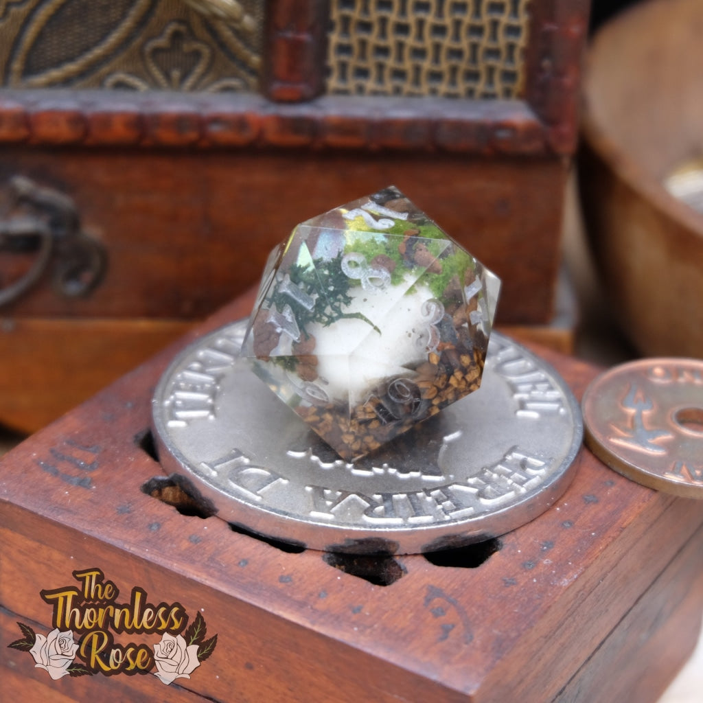 Heads Will Roll 30Mm Chonk D20 Handmade Dice