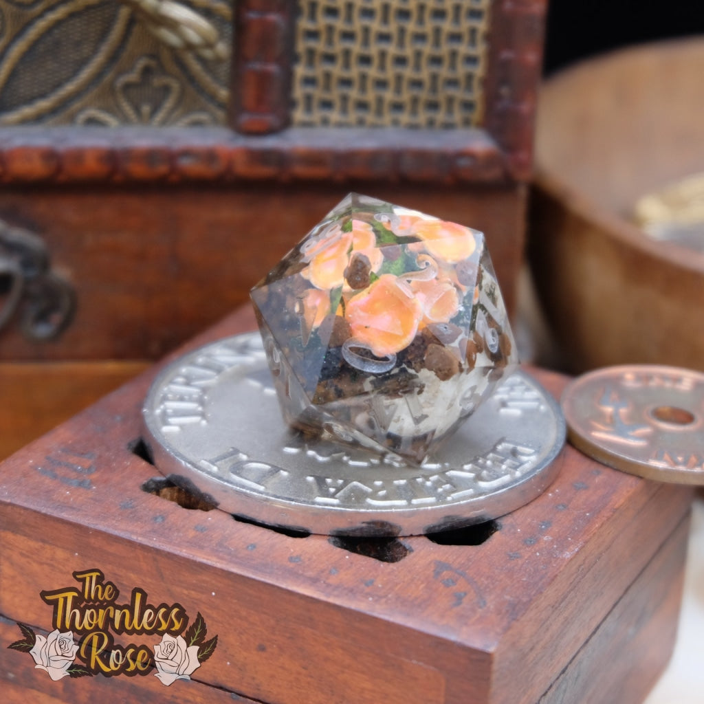Heads Will Roll 30Mm Chonk D20 Handmade Dice
