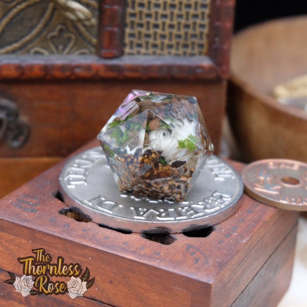 Heads Will Roll 30Mm Chonk D20 Handmade Dice
