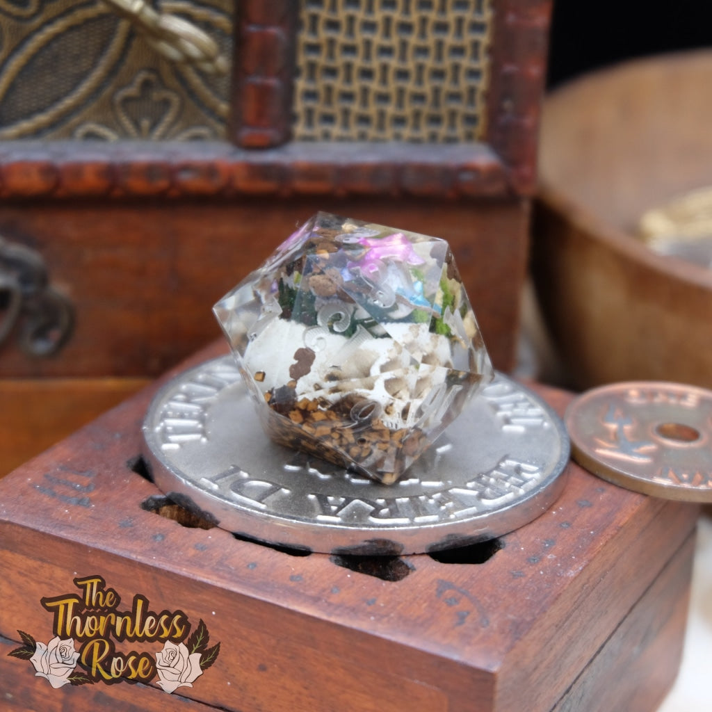 Heads Will Roll 30Mm Chonk D20 Handmade Dice
