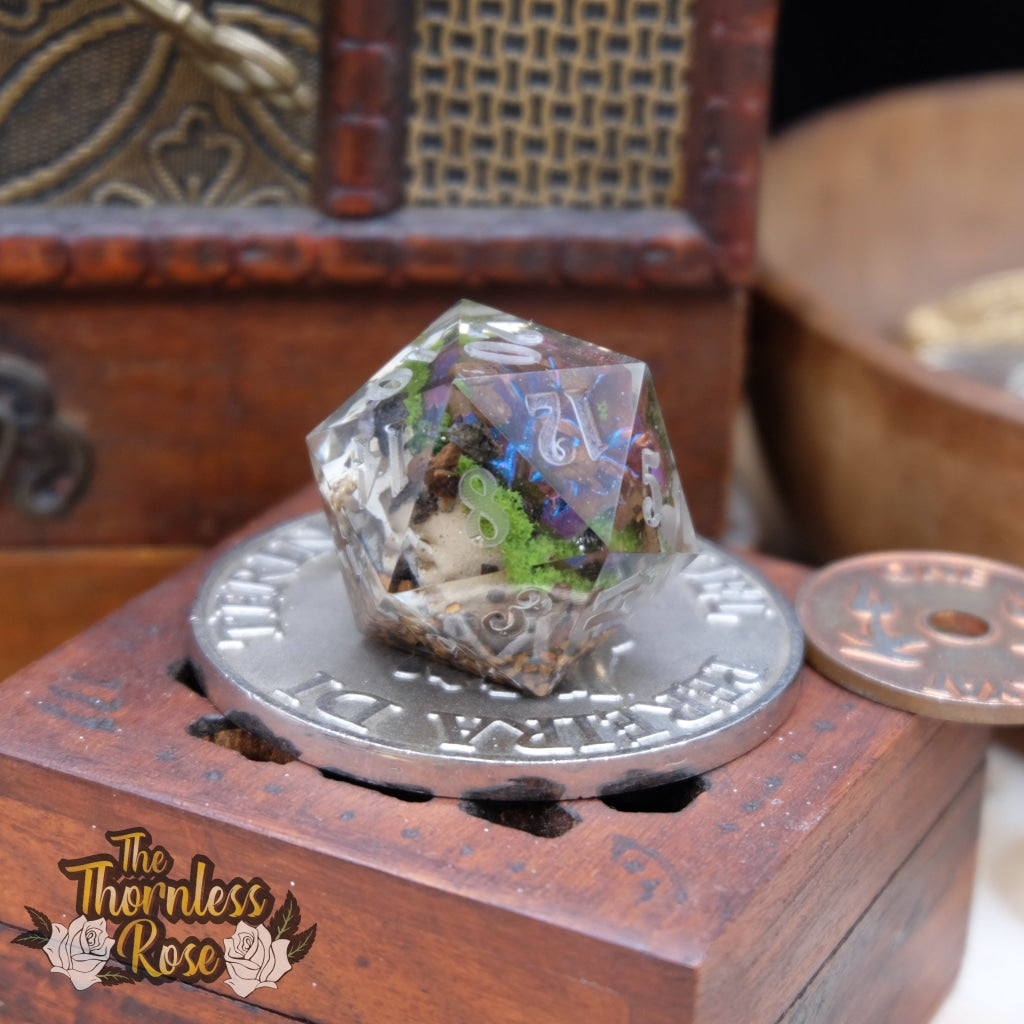 Heads Will Roll 30Mm Chonk D20 Handmade Dice