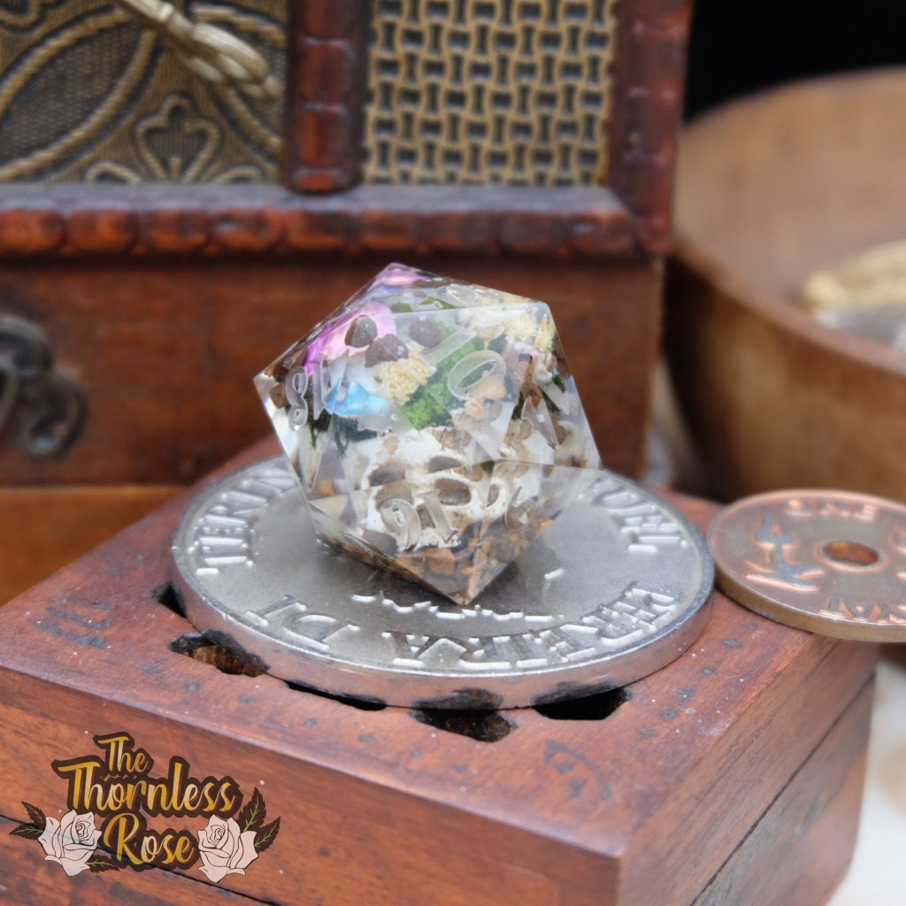 Heads Will Roll 30Mm Chonk D20 Handmade Dice