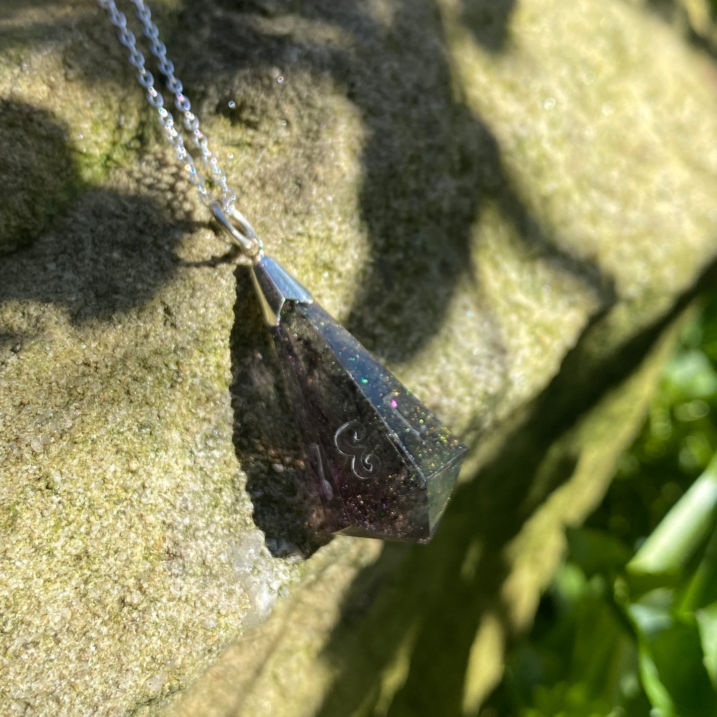 Hunter Green D6 Pendant