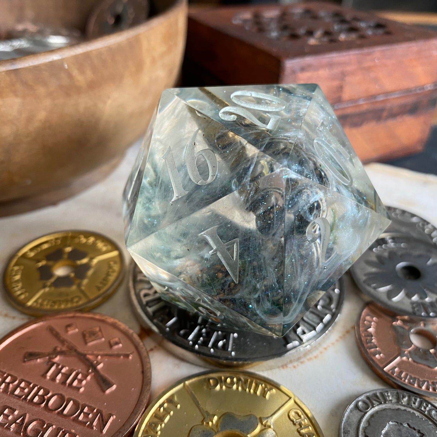 The Dead Marshes: Goliath D20 (50mm)