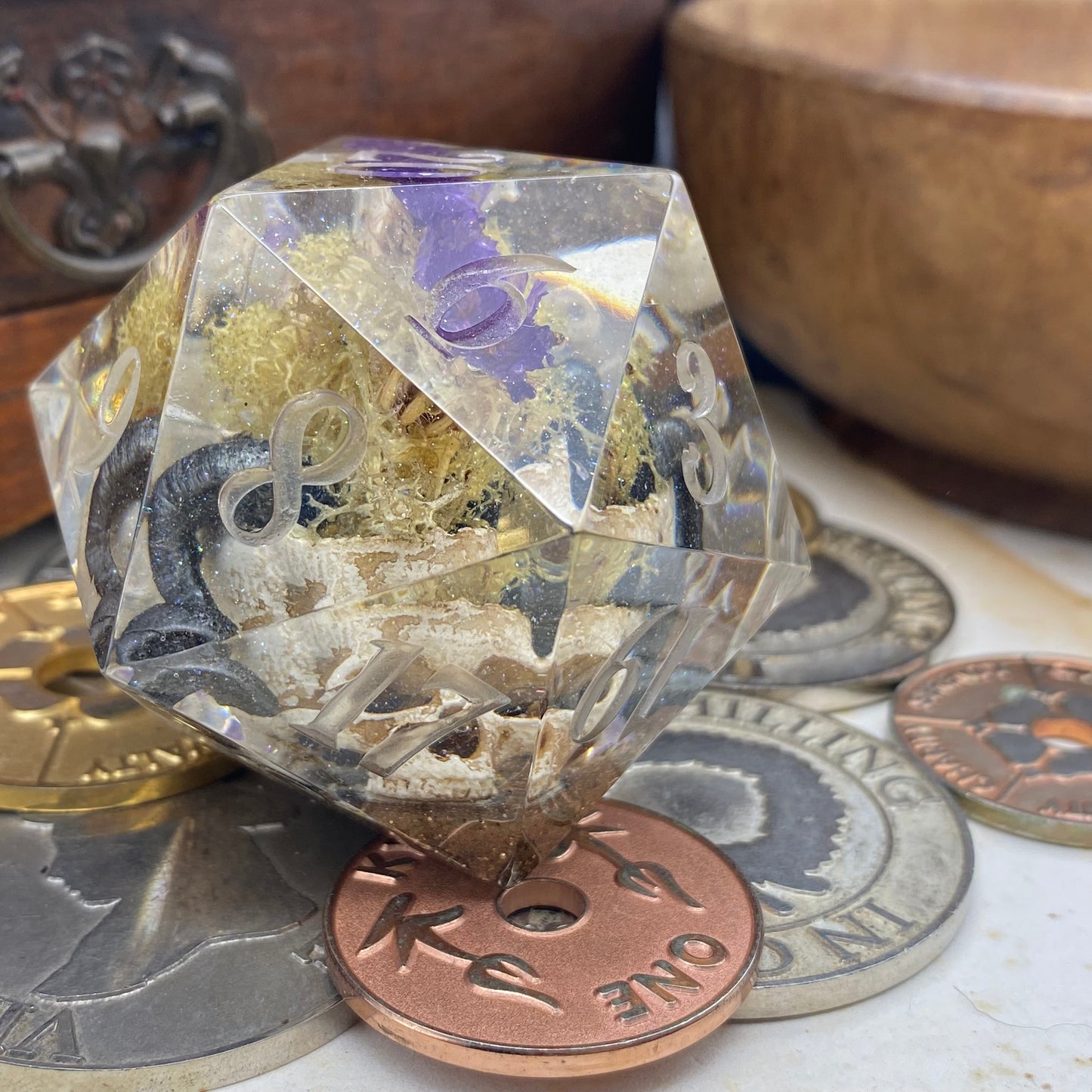 Floral Skull - Sid Goliath D20