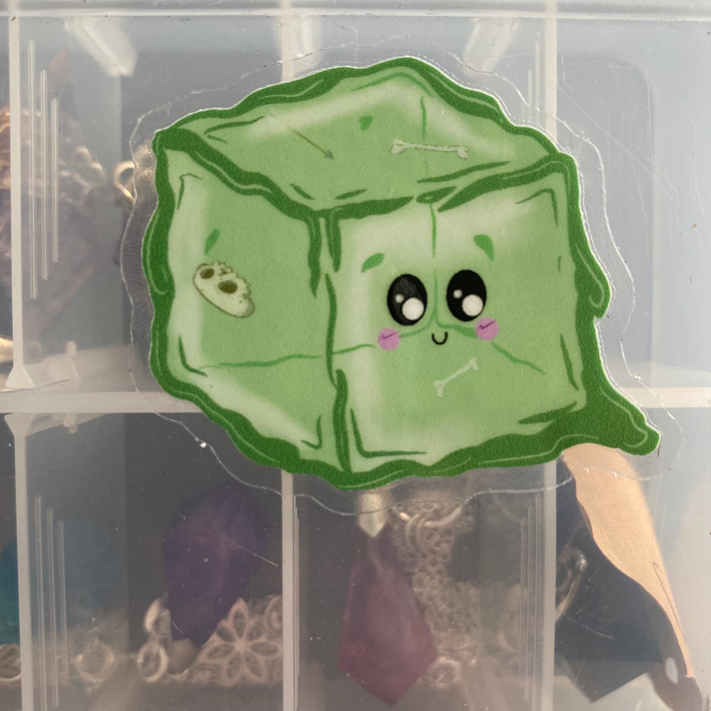 Gelatinous Cube Sticker