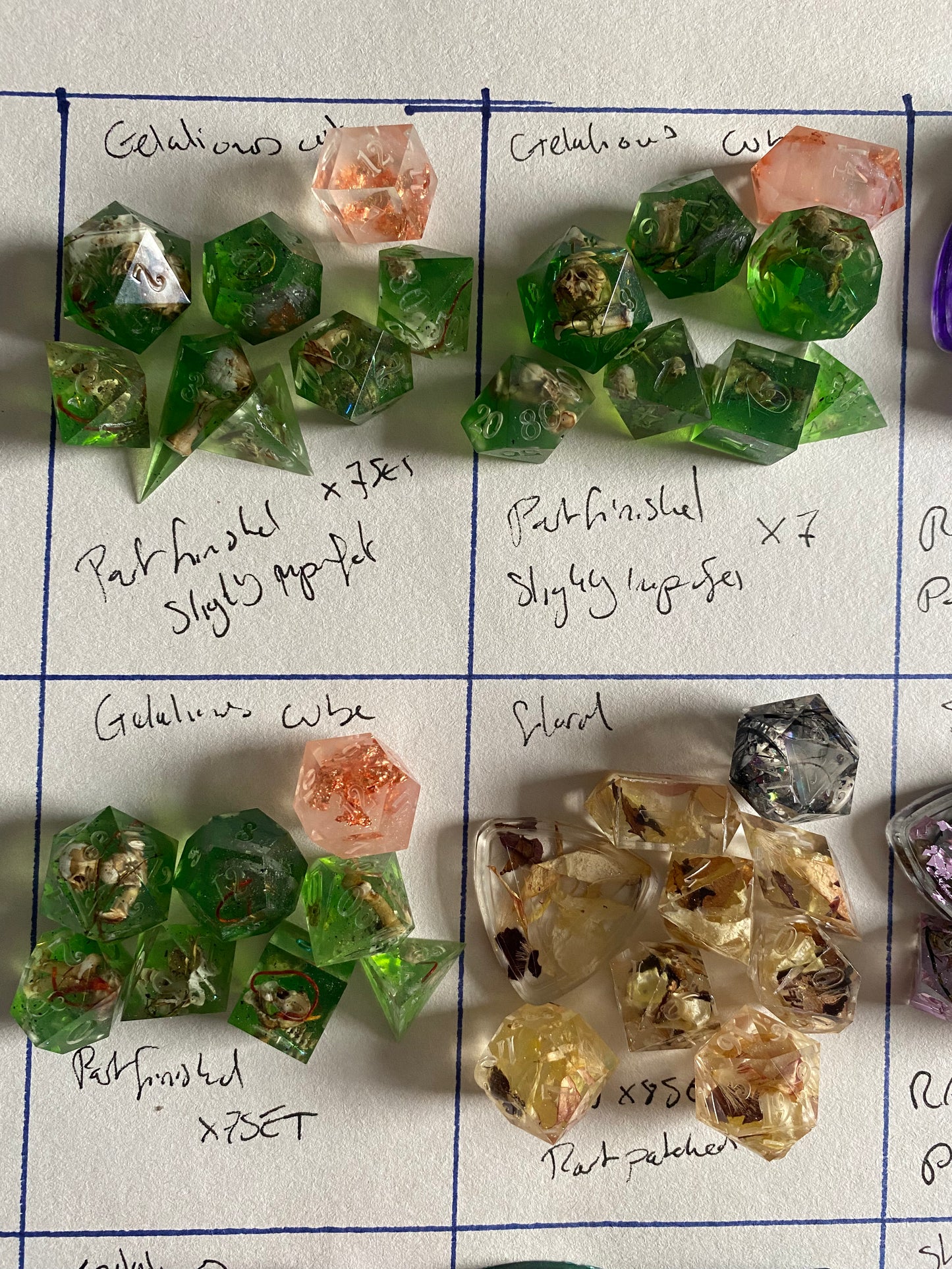 Mystery Raw Dice Set