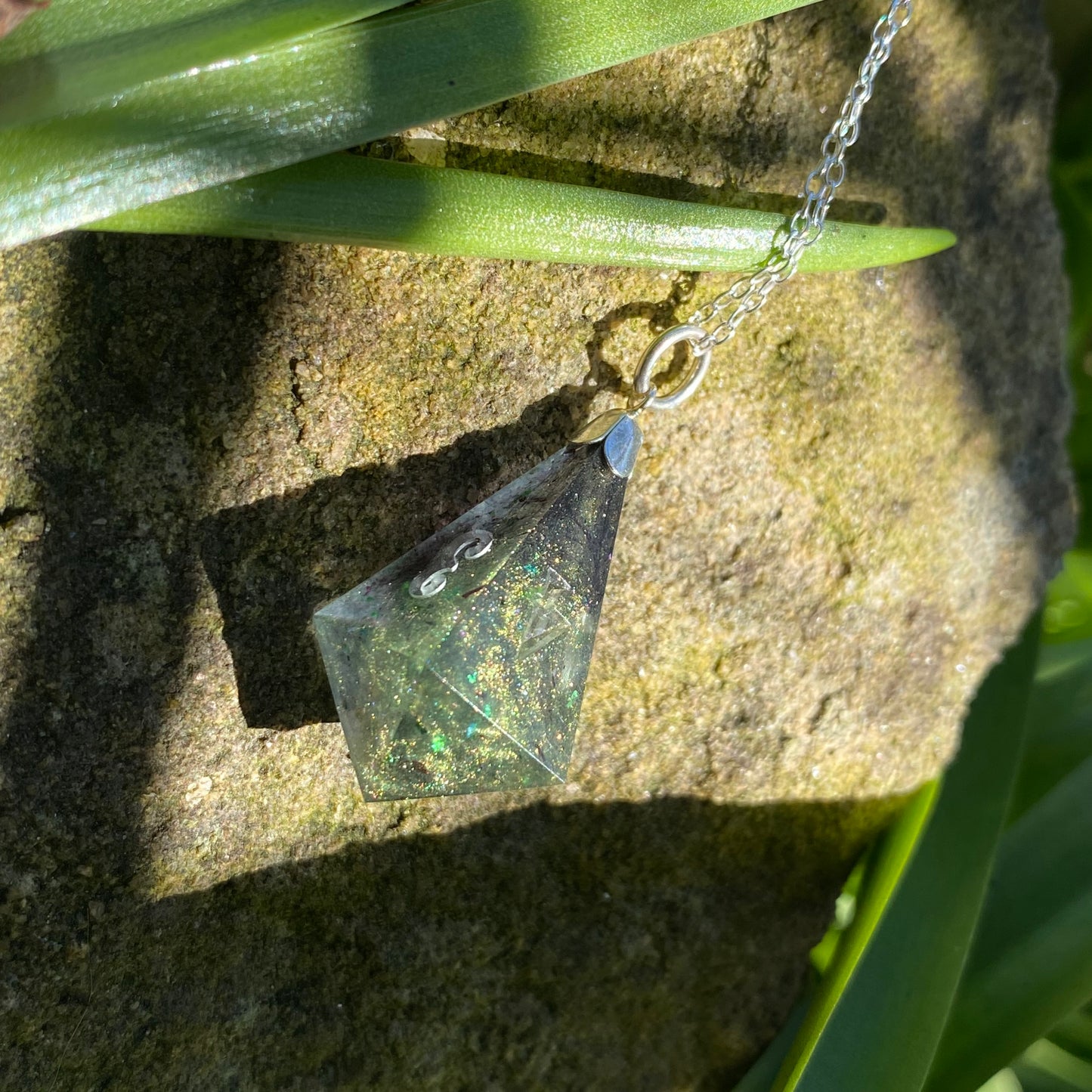 Hunter Green Gem D4 Pendant