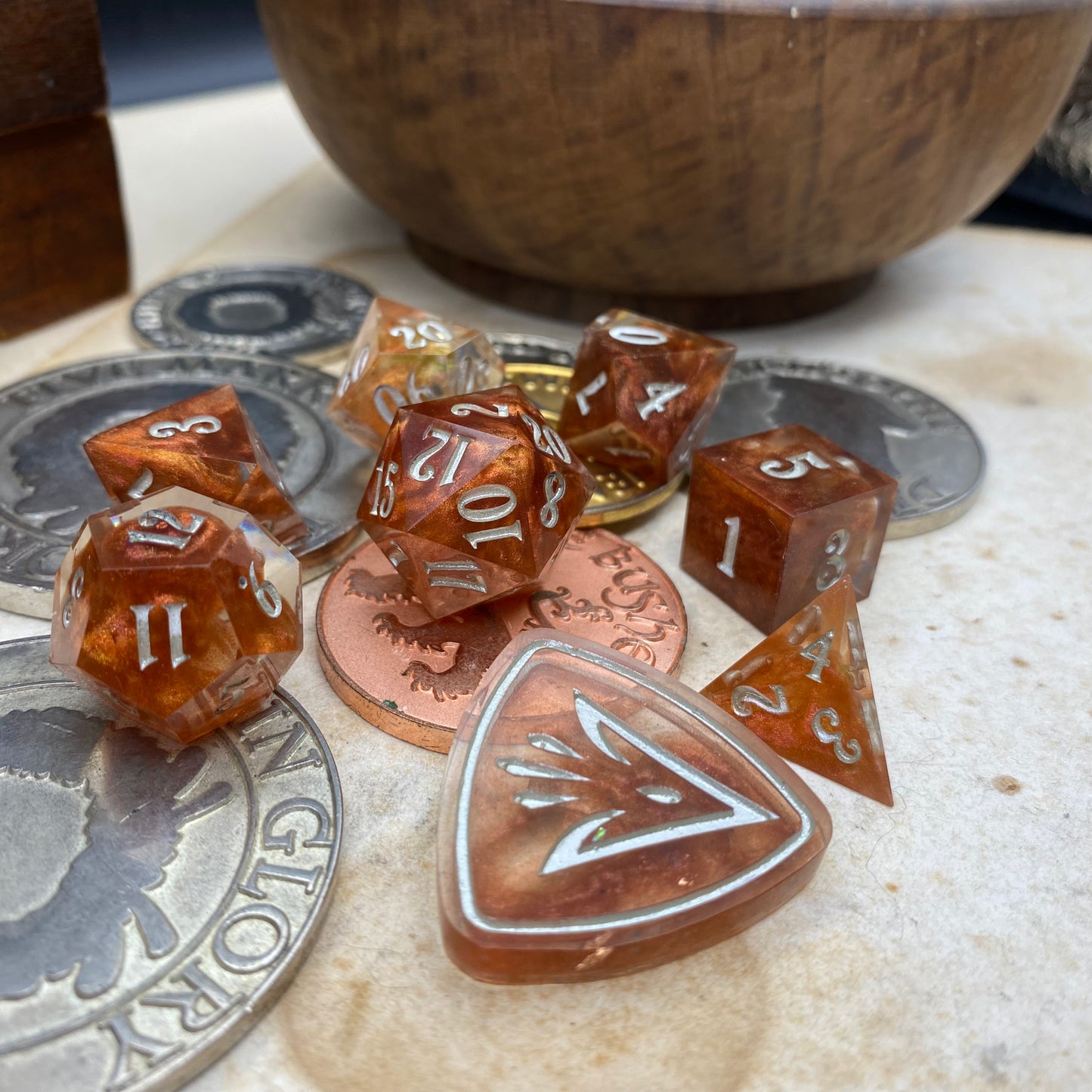 Copper mists 8 Piece Set (standard Shapes)