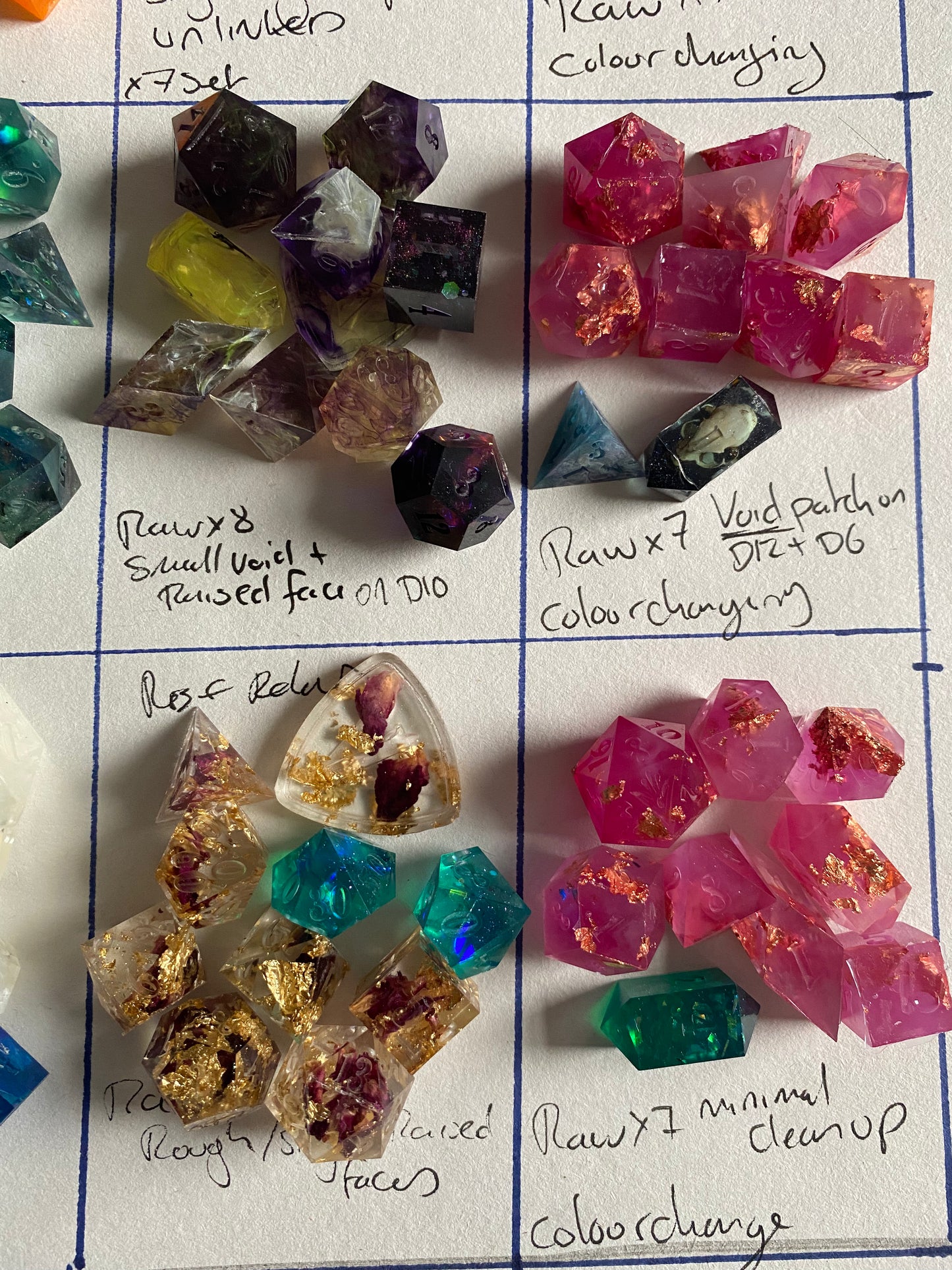 Mystery Raw Dice Set