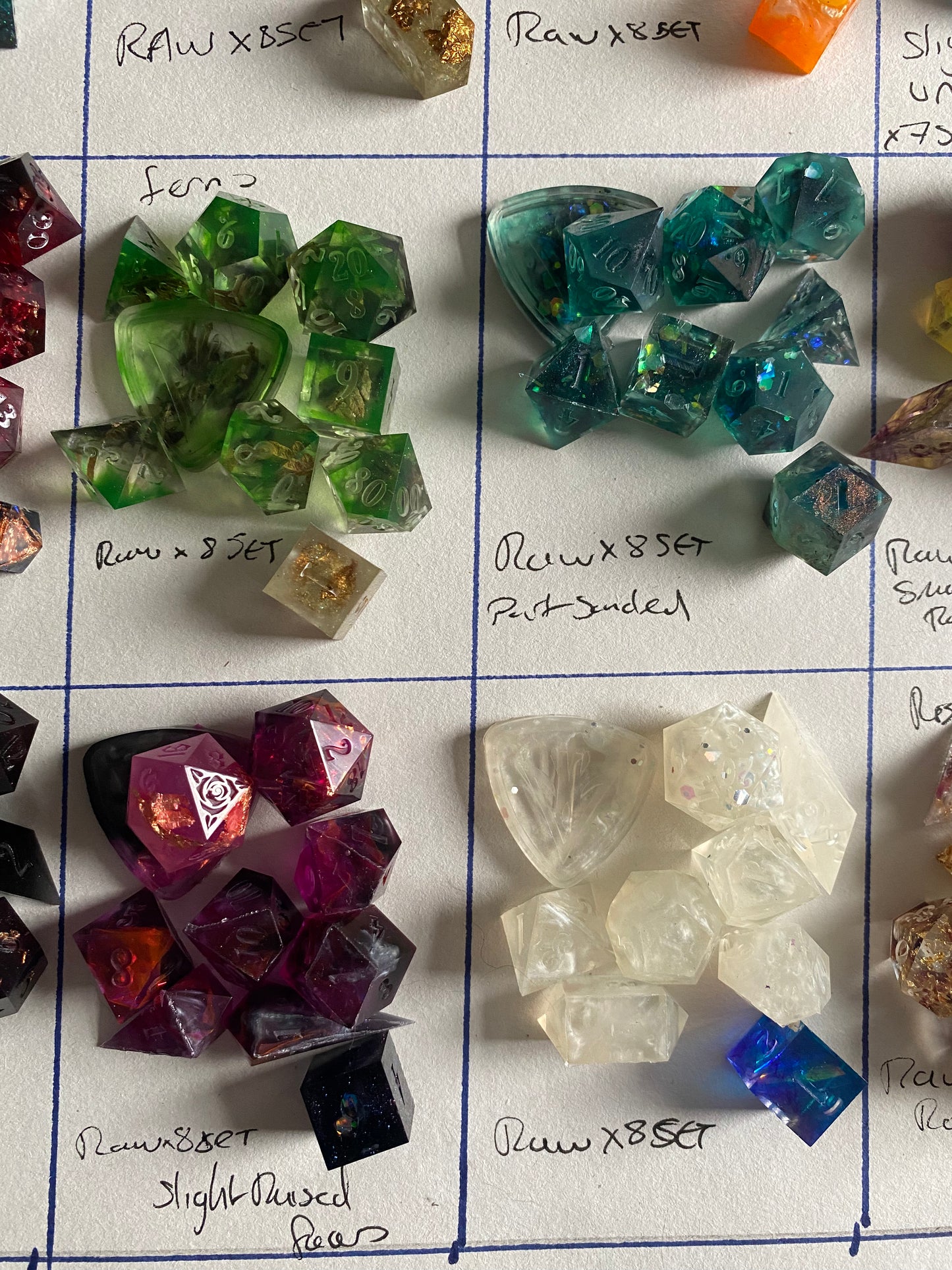 Mystery Raw Dice Set