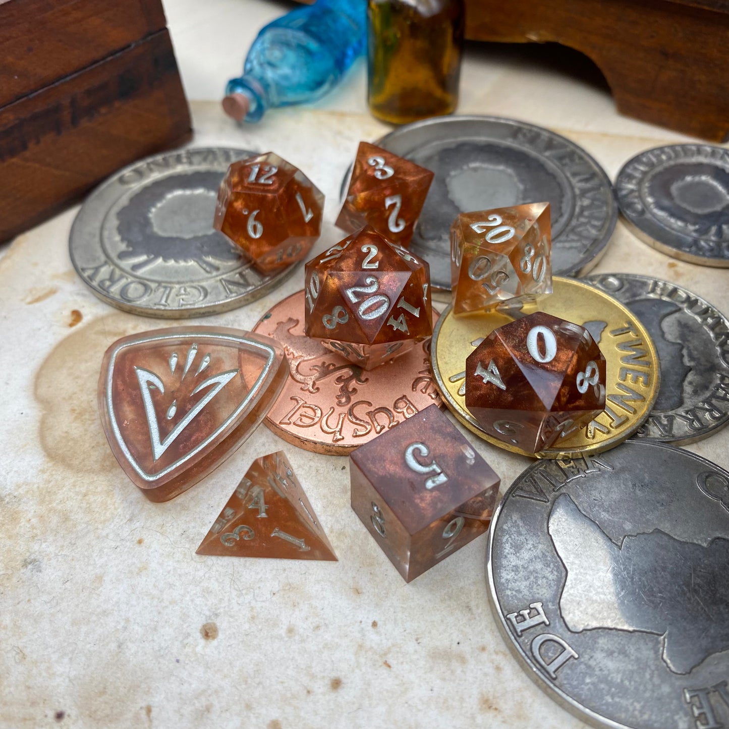 Copper mists 8 Piece Set (standard Shapes)
