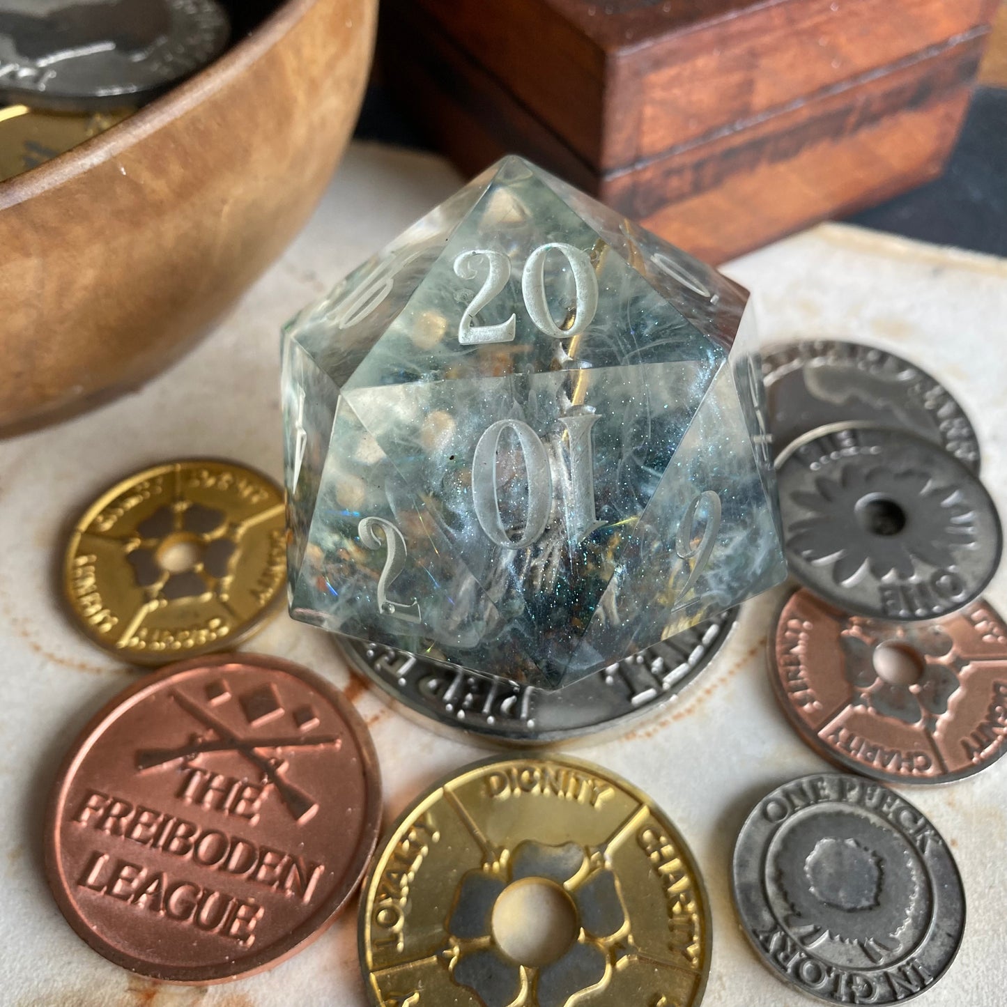 The Dead Marshes: Goliath D20 (50mm)