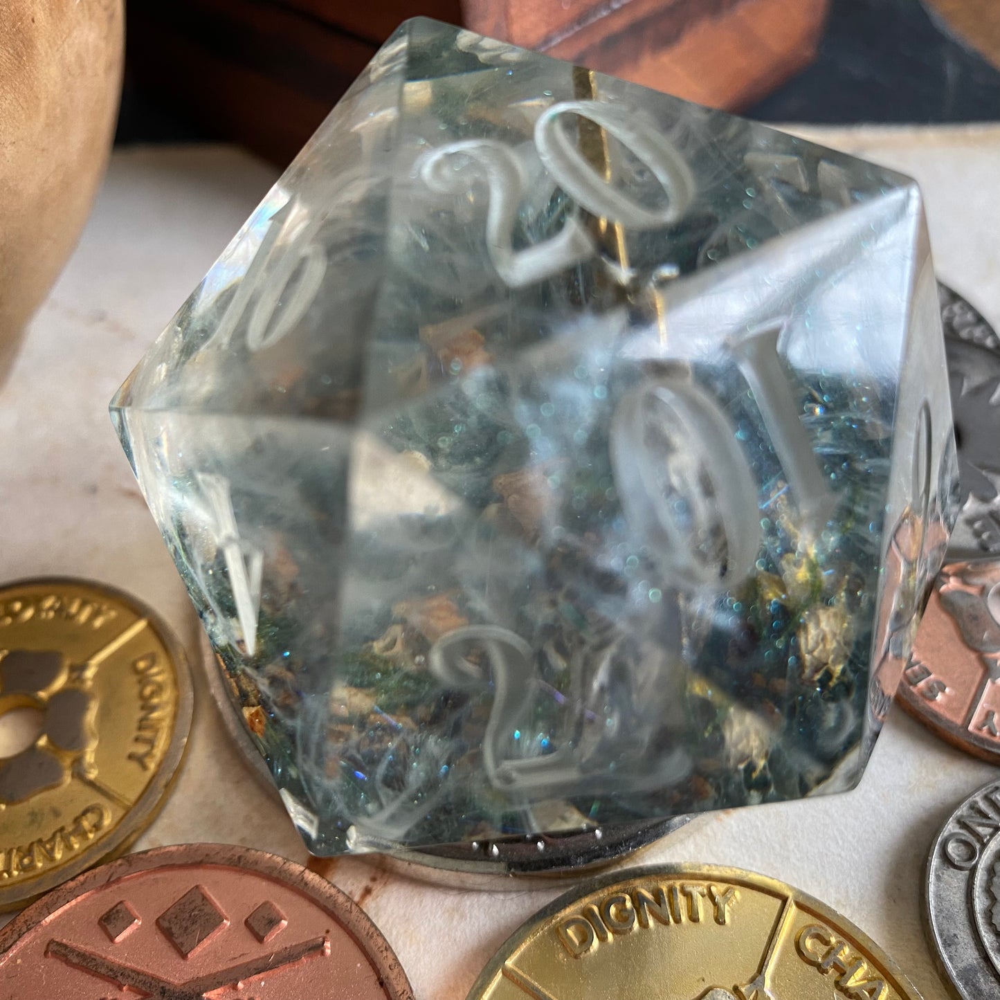 The Dead Marshes: Goliath D20 (50mm)