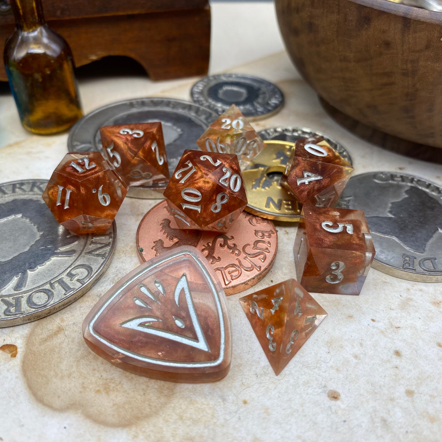 Copper mists 8 Piece Set (standard Shapes)