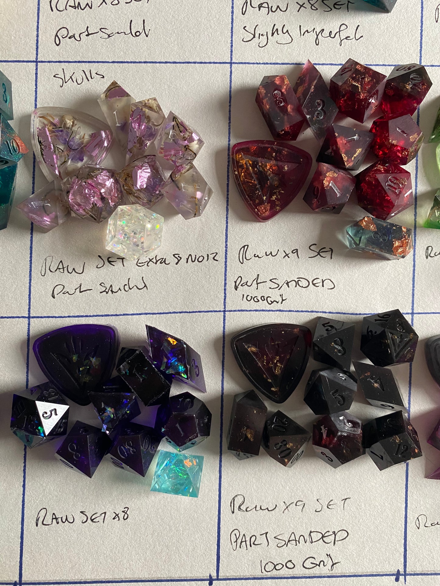 Mystery Raw Dice Set