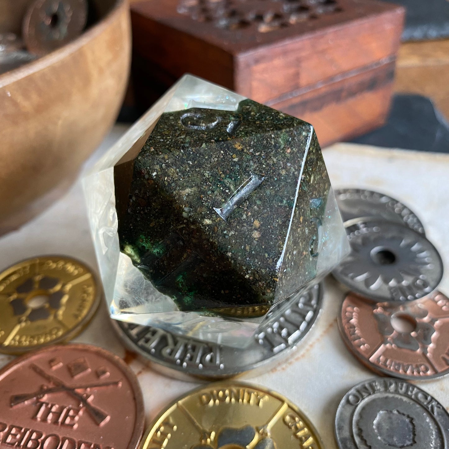 The Dead Marshes: Goliath D20 (50mm)