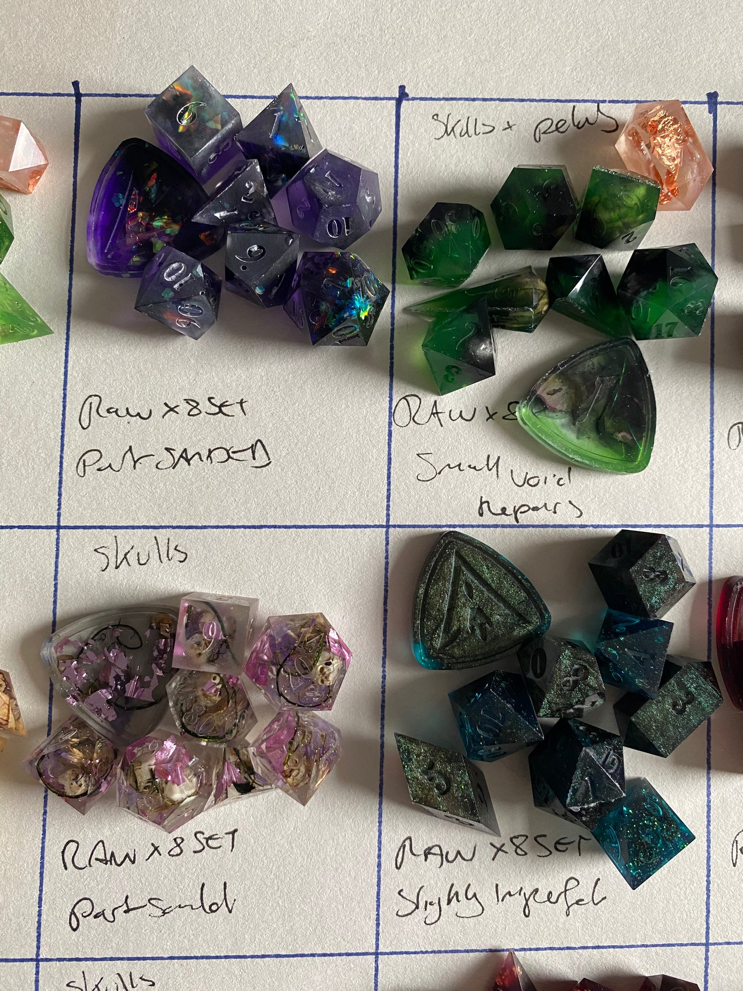 Mystery Raw Dice Set