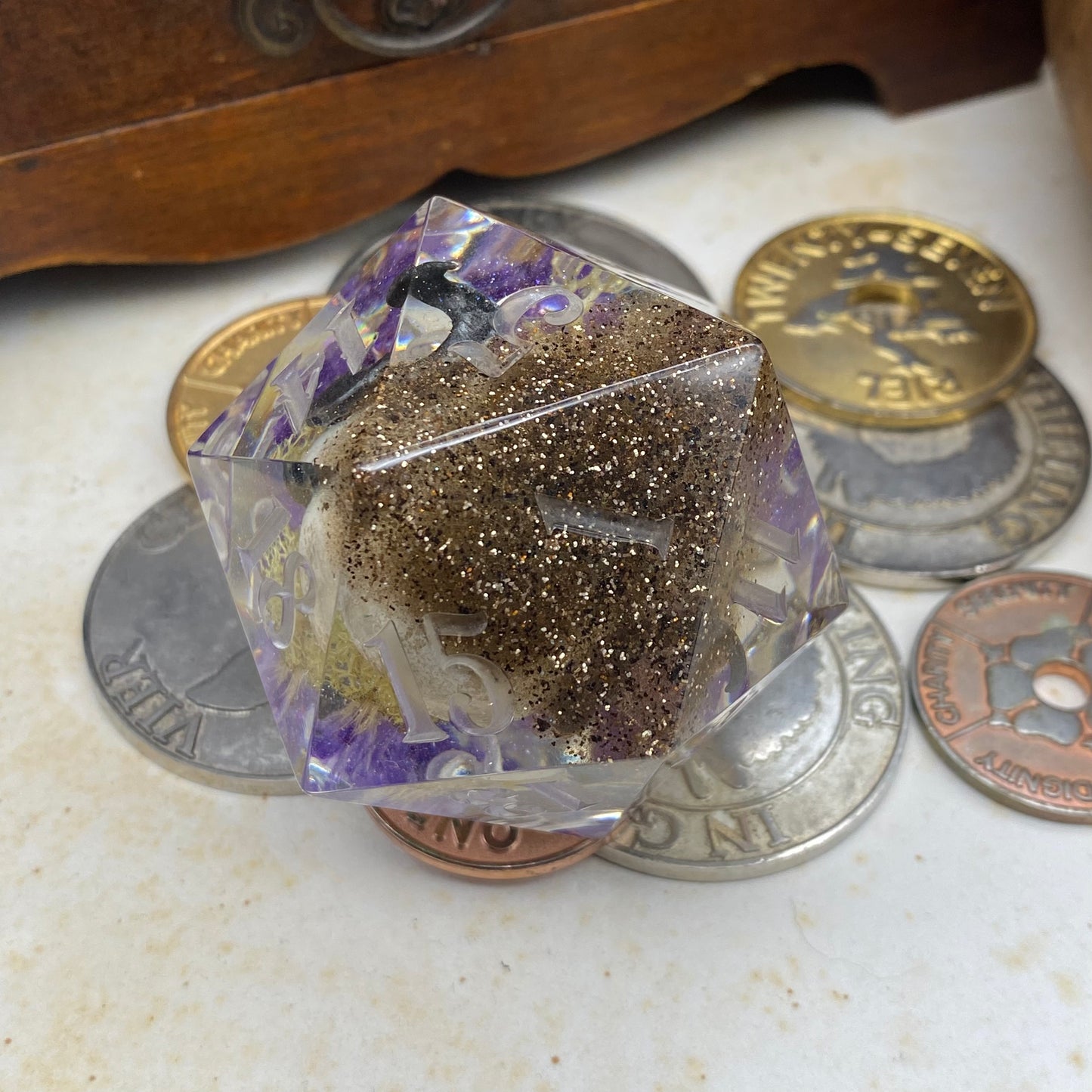 Floral Skull - Sid Goliath D20