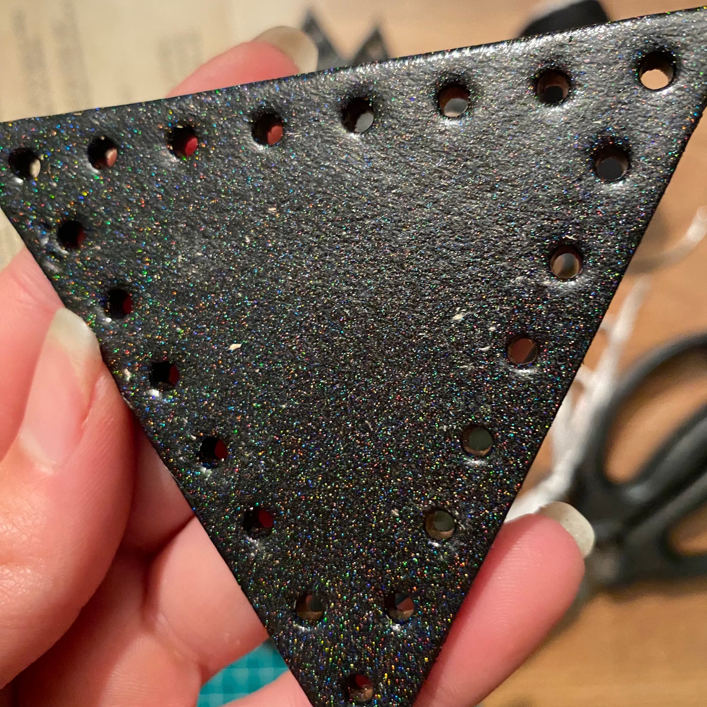 D20 Dice Bag Kit - Unicorn Blood : Blank panels