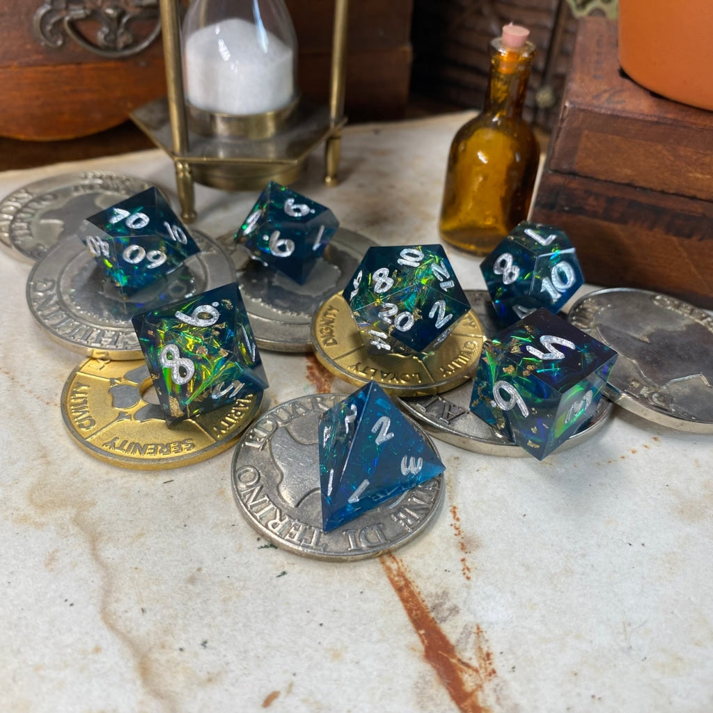 Mystic Tide (Sharp Edge) Standard Dice