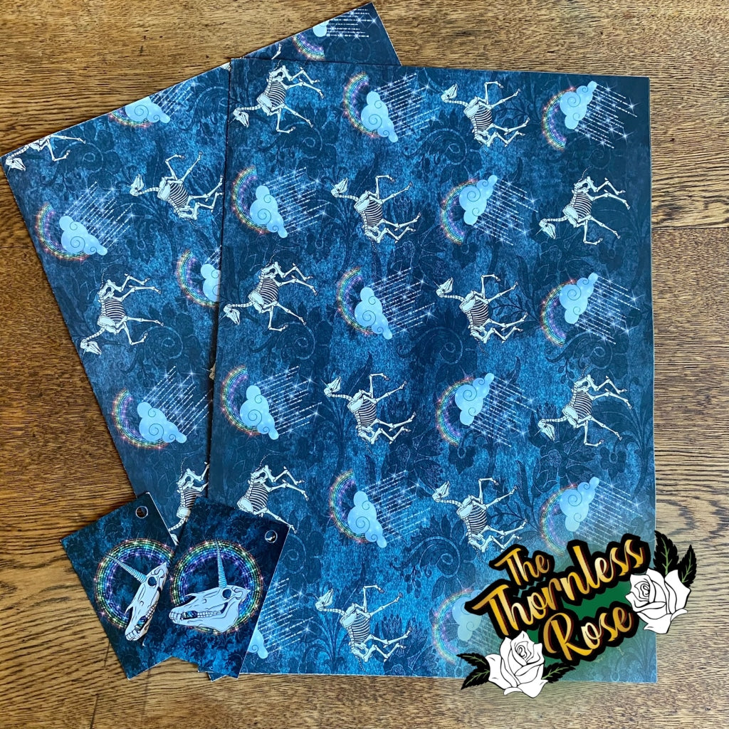 Rainbows And Unicorns - Wrapping Paper