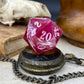 Raspberry Ripple 30mm Chonk D20