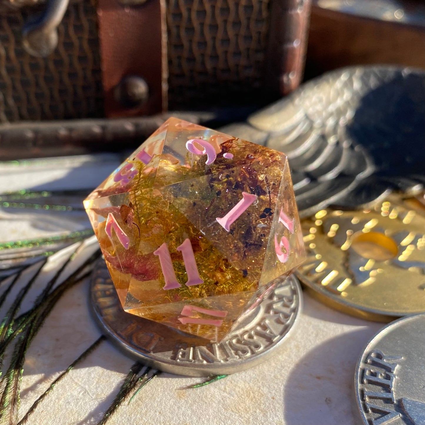 Aging Rose 30mm Chonk D20