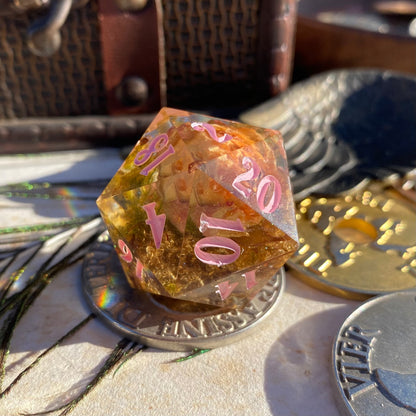 Aging Rose 30mm Chonk D20