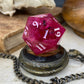 Raspberry Ripple 30mm Chonk D20